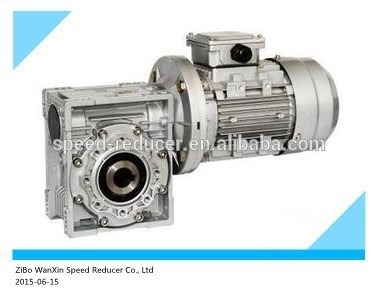 025-105 NMRV Worm Drive Gearbox Gear Motor (Aluminum) For Belt Conveyor Drive Design