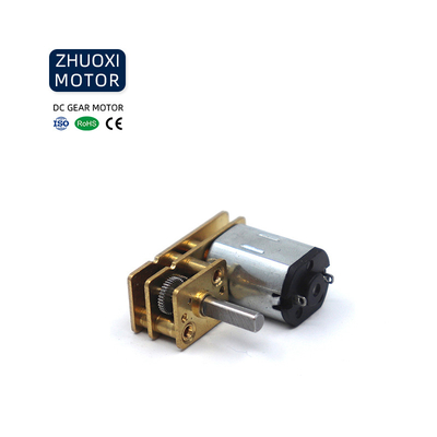 Zhuoxi Motor Supplier 24mm Gearbox N20 Motor Small Size 100 RPM 2.4V 6V DC Gear Totally Enclosed Motor