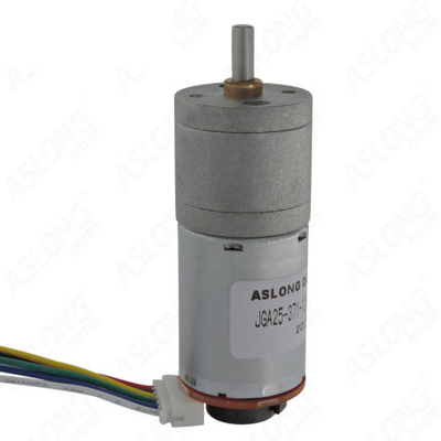 12V Totally Enclosed Hydraulic DC Gearbox 24V Worm Gear Encoder 300W Optical Motor