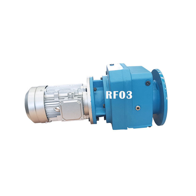 Construction works&amp;#194; &amp;#160; Factory Wholesale Speed ​​Reducer RF Series Stable Flanged Worm Gear Motor Helical Reducer