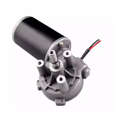 DC 12v 24v Encoder Speed ​​Motor 180 Rpm Sliding Gate DC Worm Gear Motor Totally Enclosed From China Factory Supplier