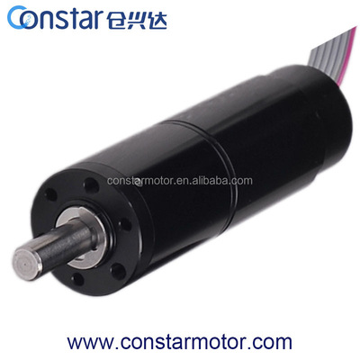 Totally Enclosed 12V 24v Micro Gear DC Brushed Motor With Encoder